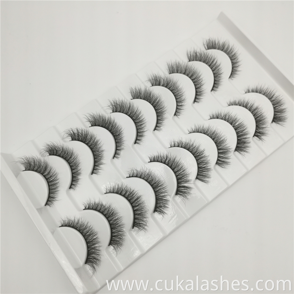 10 Pairs Eyelashes